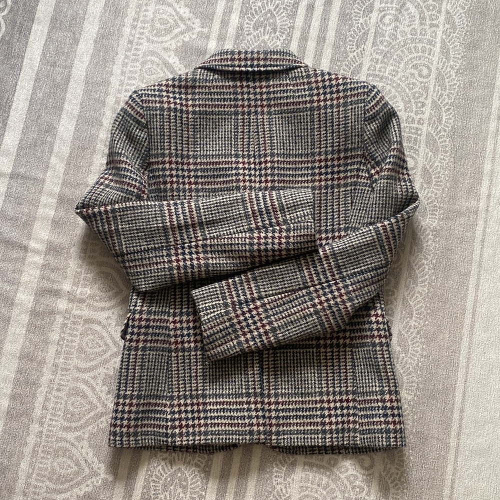 J.Crew Wool Schoolboy Blazer in Houndstooth Plaid - Picture 12 of 16